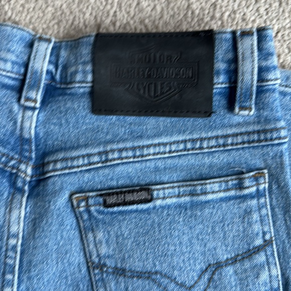 Harley Davidson Classic Blue Denim Jeans - Picture 6 of 6